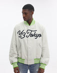 Y-3 Jacket Team Logo Off White-Green