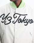 Y-3 Jacket Team Logo Off White-Green