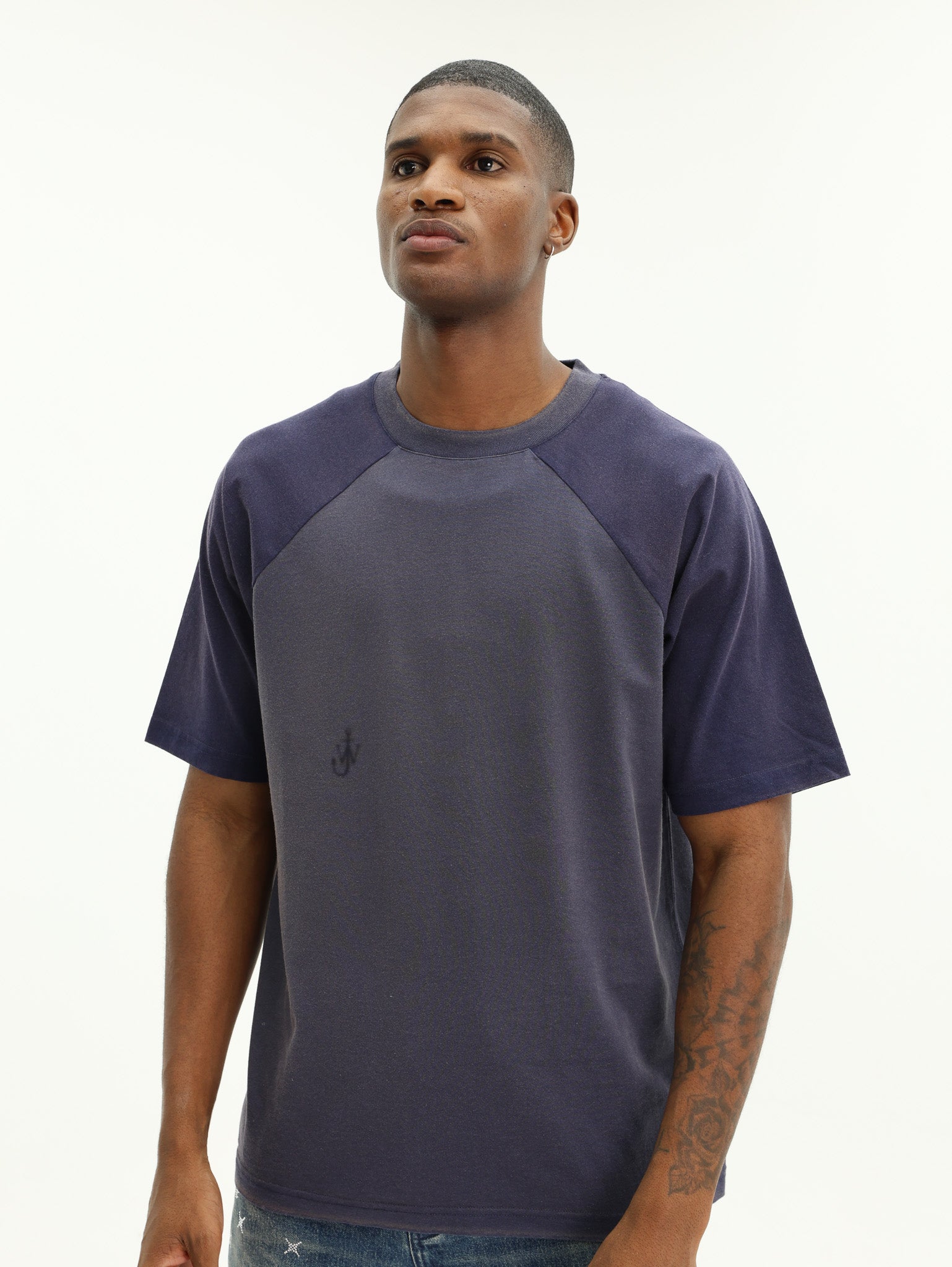 JW ANDERSON T-SHIRT NAVY - AL Capone Premium