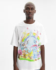 Kenzo T-Shirt Cartoon Off White