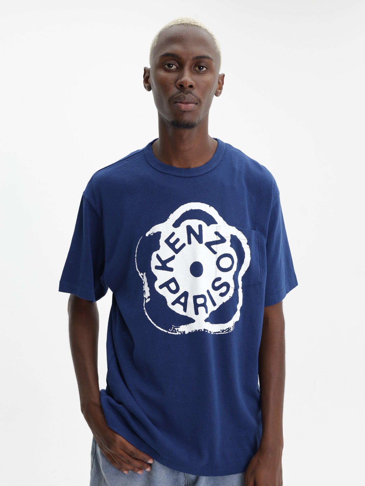 Kenzo T-Shirt Bunny Deep Sea Blue - AL Capone Premium