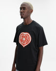 Kenzo T-Shirt Boke Heart Black