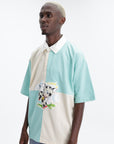 Kenzo Golfer Cartoon Aqua