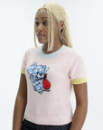 Kenzo T-Shirt Elephant Flamingo Pink