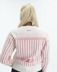 Kenzo Cardigan Off White-Red