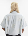 Kenzo Shirt SS Stone Bl Dirty