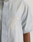 Kenzo Shirt SS Stone Bl Dirty