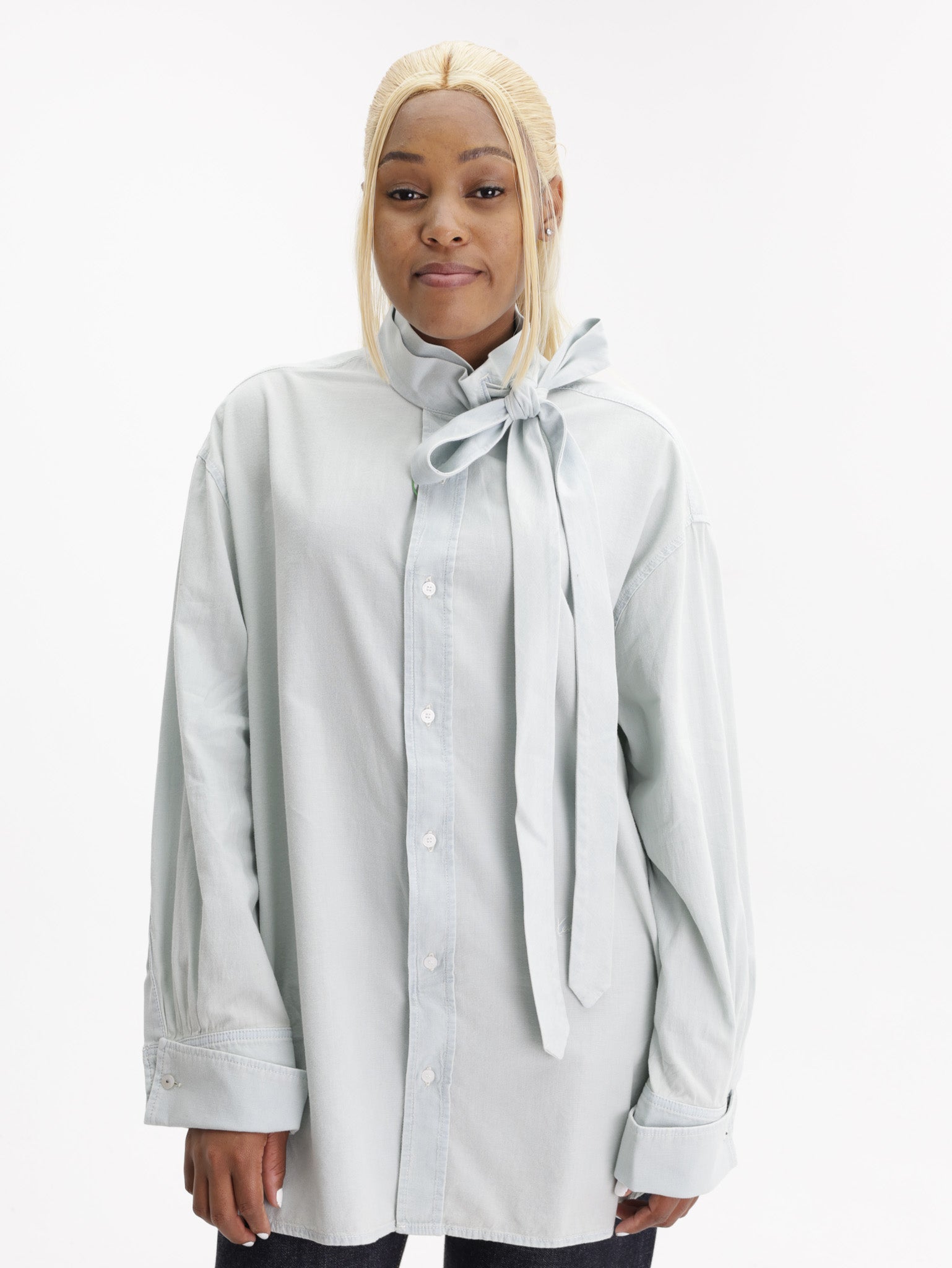 Kenzo Shirt LS Stone Bl Dirty - AL Capone Premium