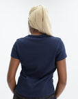 Kenzo T-Shirt Flower Navy Blue