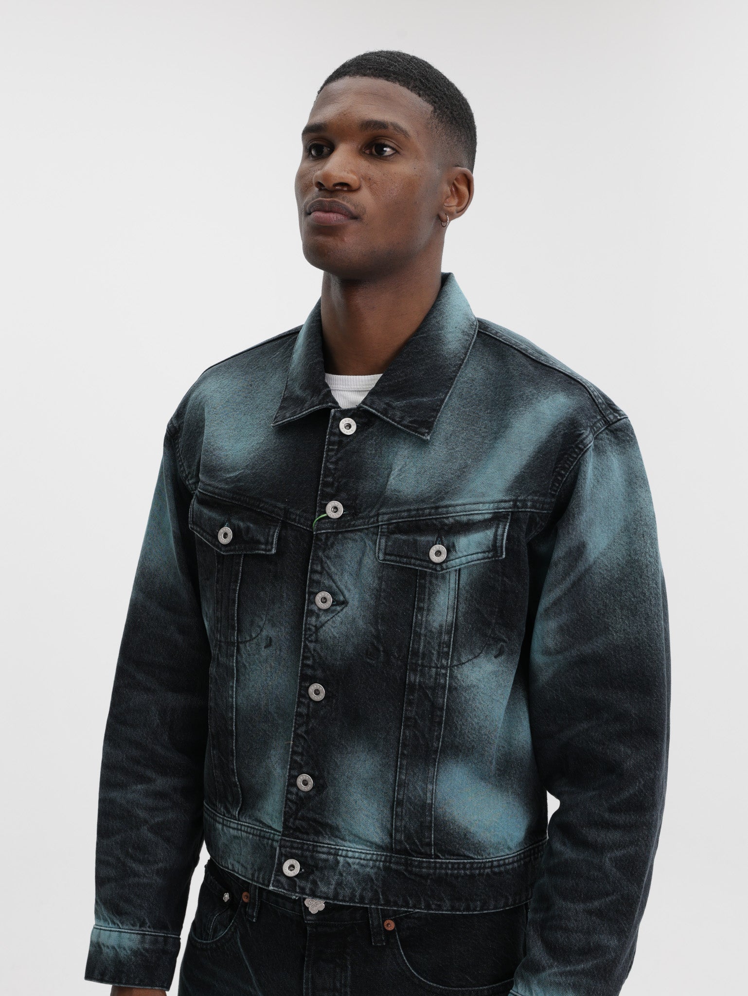 Kenzo Jacket Trucker Glacier - AL Capone Premium