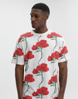 Kenzo T-Shirt Floral Off White
