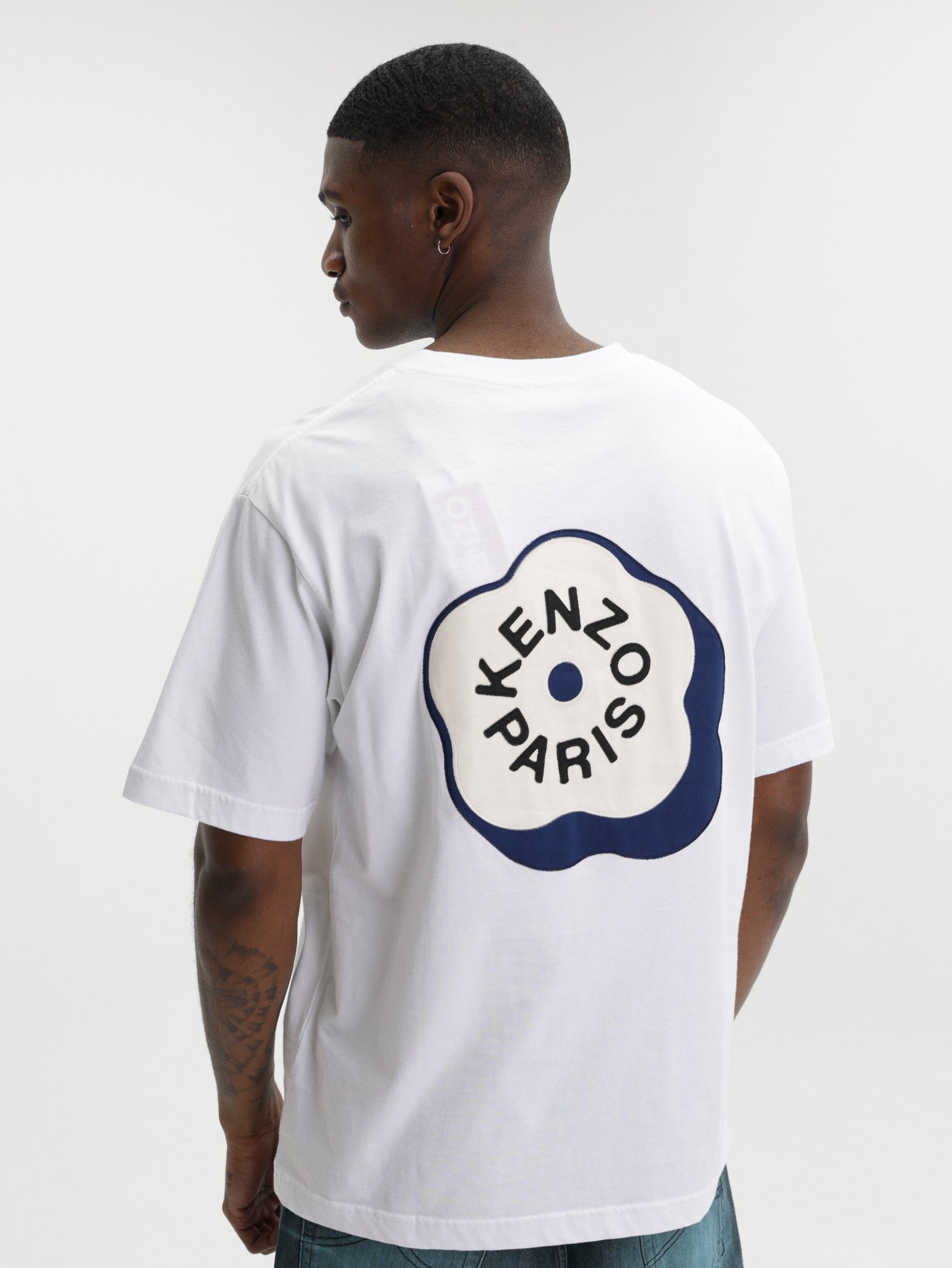 Kenzo T-Shirt Boke Flower White - AL Capone Premium