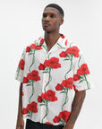 Kenzo Shirt SS Ecru-Red