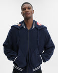 Kenzo Jacket Parka Navy Blue