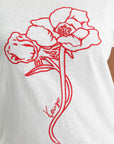 Kenzo T-Shirt Flower Off White