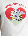 Kenzo T-Shirt Unlucky You Slogan Off White