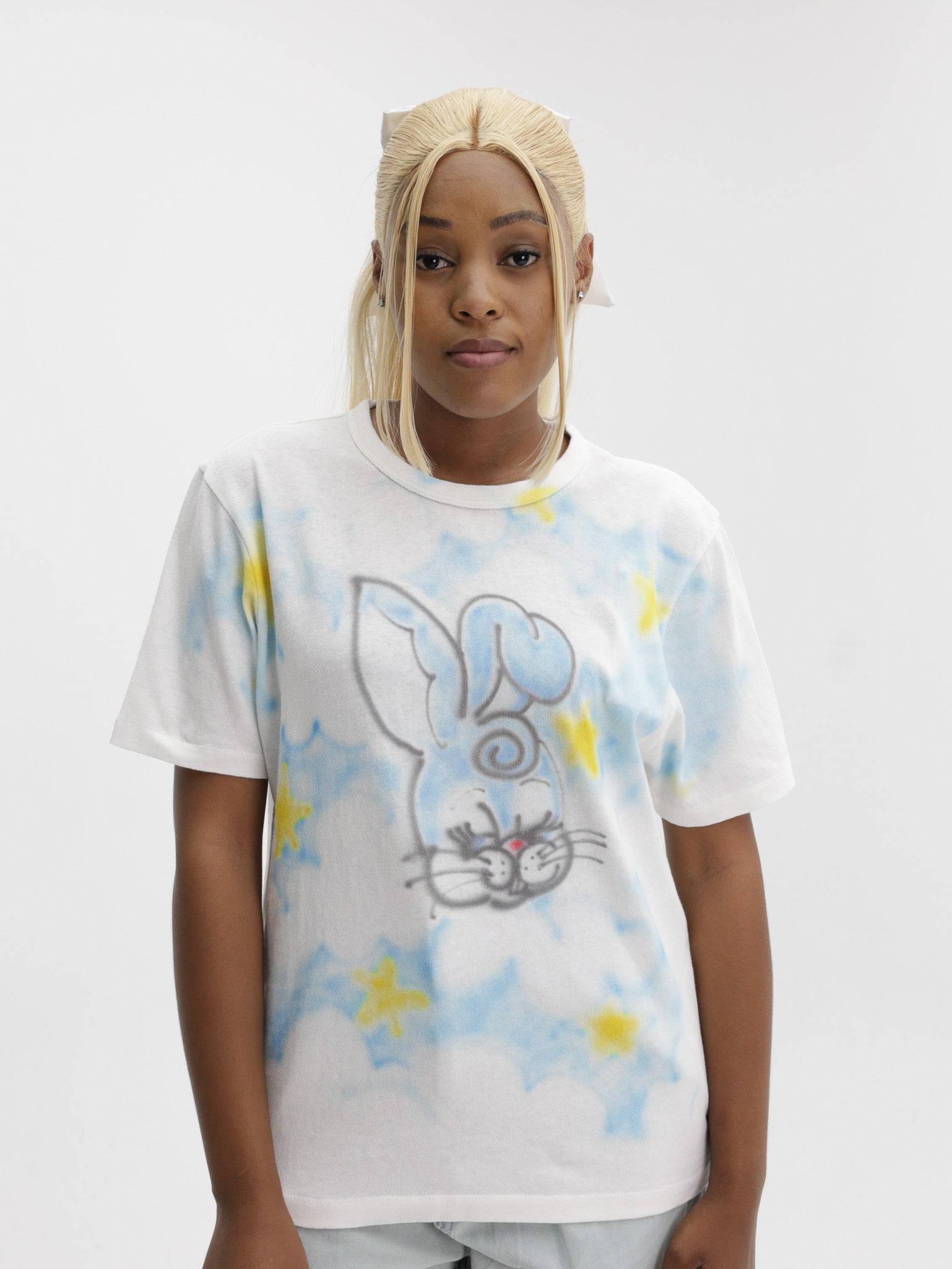 トップス kokonattsuttsu Kenzo T-Shirt Gots Kenzo Cartoon T-shirt Knitted Cotton T-shirt 02