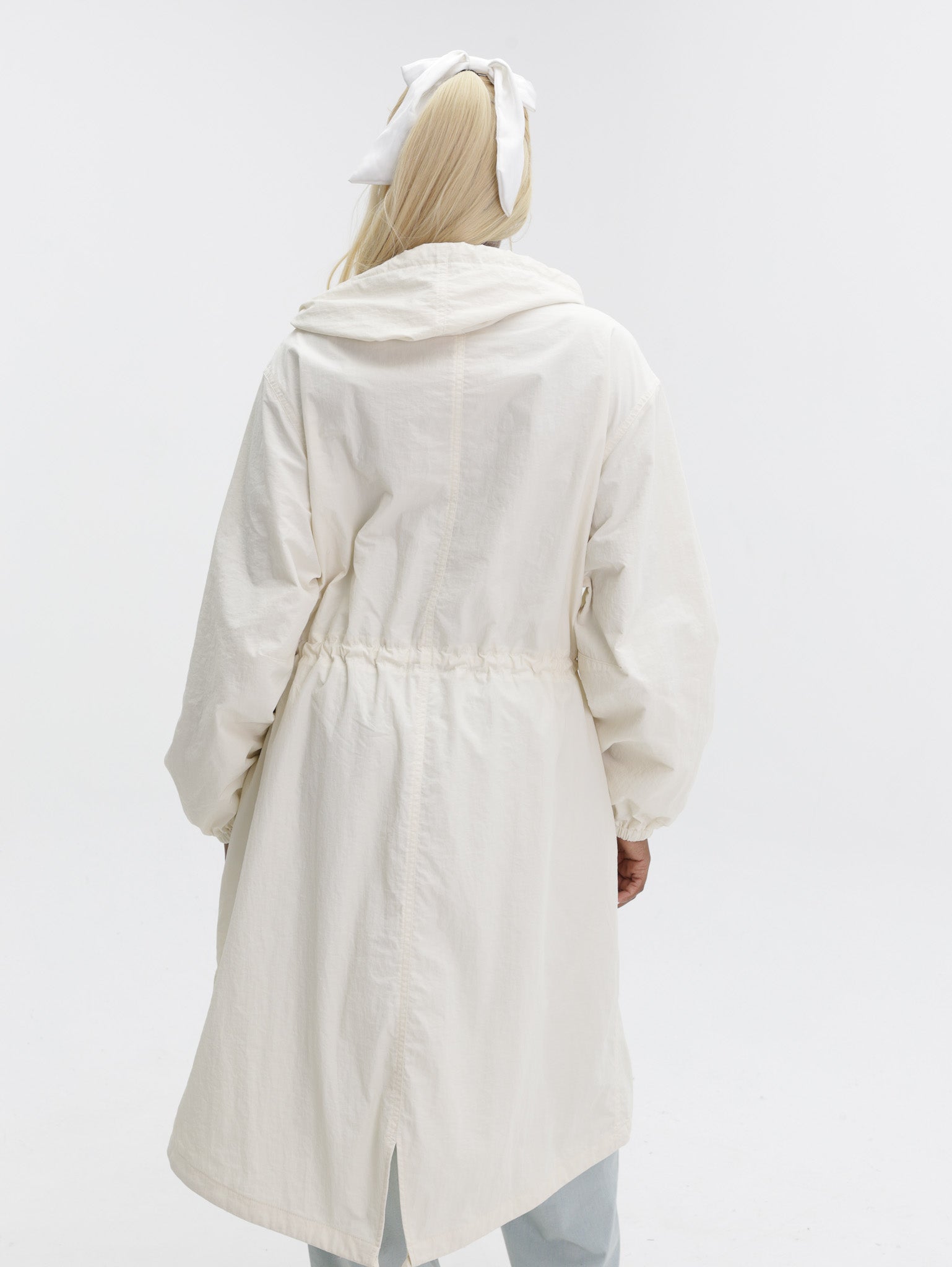 Kenzo Jacket Windbreaker Parka Ecru - AL Capone Premium