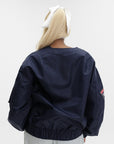 Kenzo Jacket Bomber Parka Navy Blue