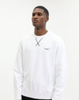 Givenchy Couture Seam Sweatshirt White
