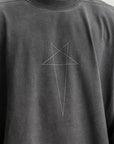 Rick Owens Sweater Hun Crewneck Knit Faded Black/Silver