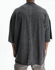 Rick Owens T-Shirt Tommy T Faded Black/Silver