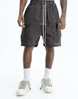 Rick Owens Shorts Cargobela Grape