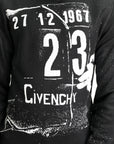 Givenchy Graphic Print Sweater Jacquard Black