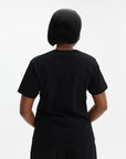 Comme Des Garcons T-Shirt Ss Printed Graphics Black-White