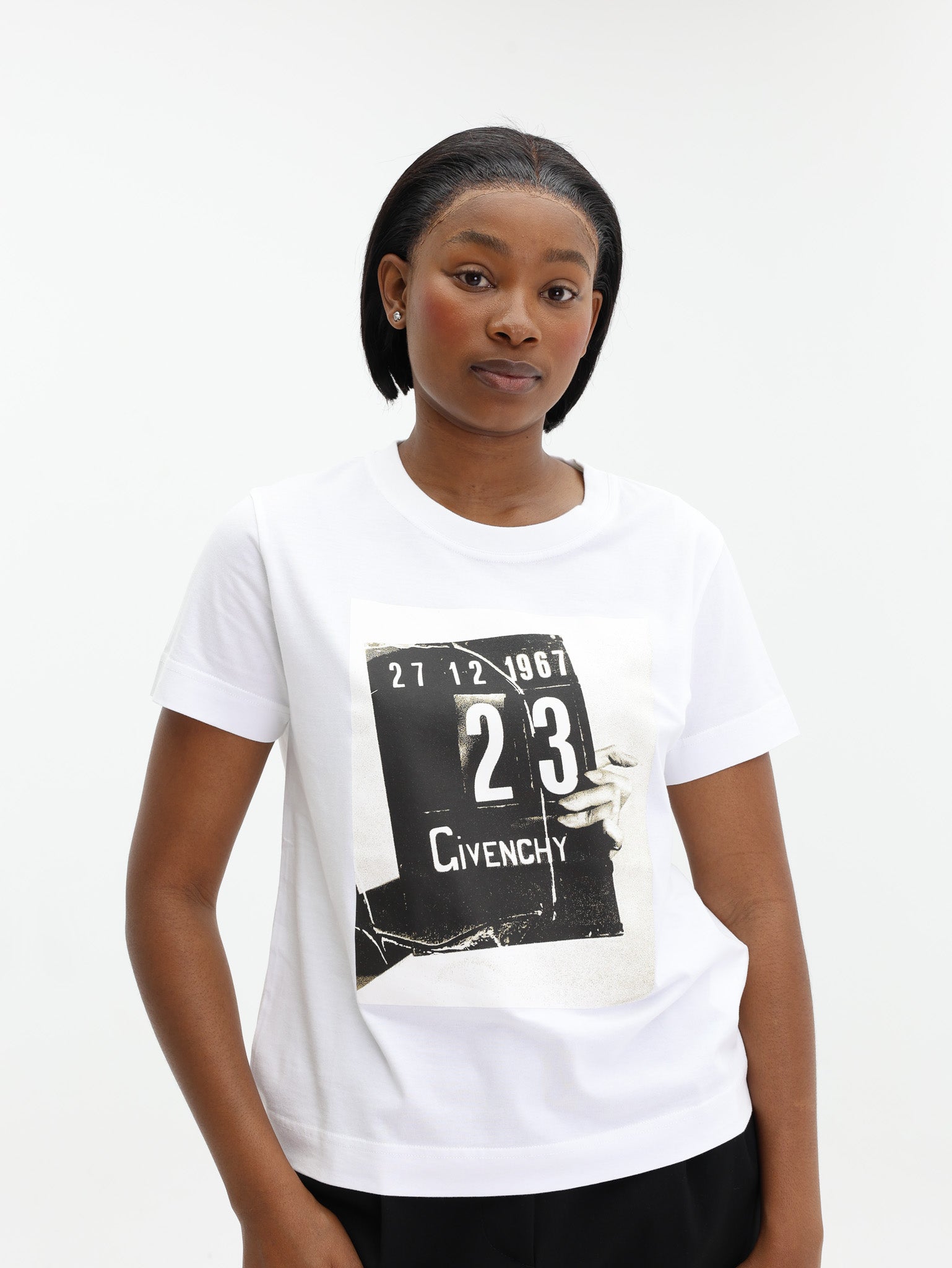 Givenchy Graphic Printed T-Shirt White - AL Capone Premium