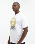 Aape T-Shirt Universe Logo White