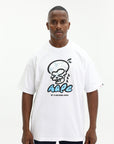 Aape T-Shirt Centre Print White