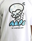Aape T-Shirt Centre Print White