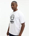 Aape T-Shirt Centre Logo White