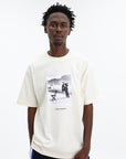 Drole T-Shirt Le T-Shirt Ice Skating Waiter Off White
