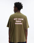 Drole T-Shirt Le T-Shirt Slogan Khaki