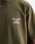 Drole T-Shirt Le T-Shirt Slogan Khaki
