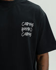 Capone T-Shirt Oversized No Risk No Story Black