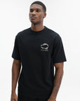 Capone T-Shirt Metallic Logo Black