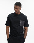 Capone T-Shirt Pocket With Zip Black