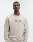 Capone Sweater Logo Beige