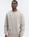 Capone Sweater Zip Beige