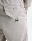 Capone Sweatpants Side Zip Beige