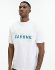 Capone T-Shirt Logo Since 2014 White-Multi