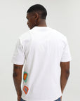 Capone T-Shirt Patches Logo White-Multi