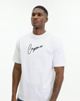 Capone T-Shirt Logo White-Black