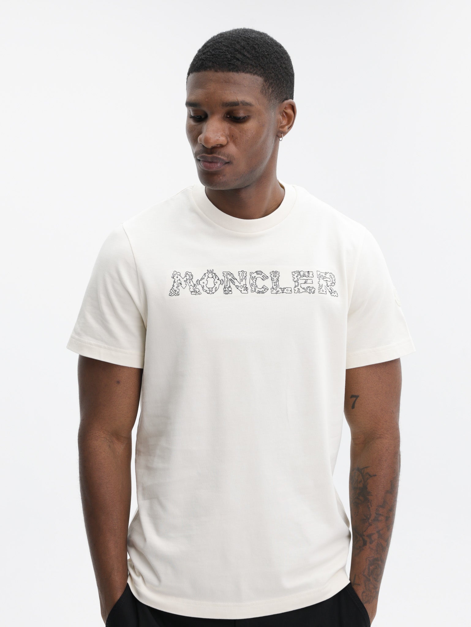 Moncler T-Shirt SS Beige - AL Capone Premium
