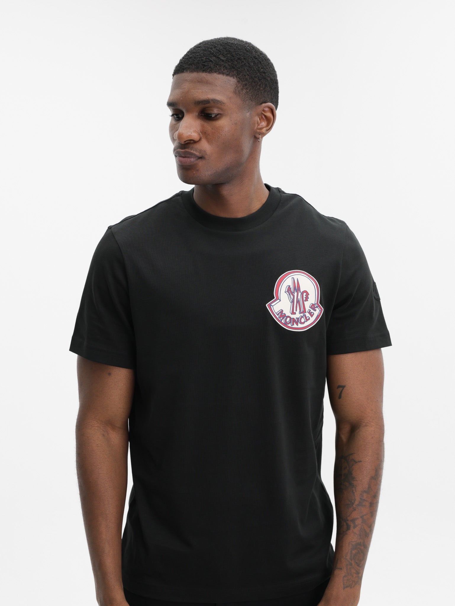 Moncler T-Shirt SS Black - AL Capone Premium