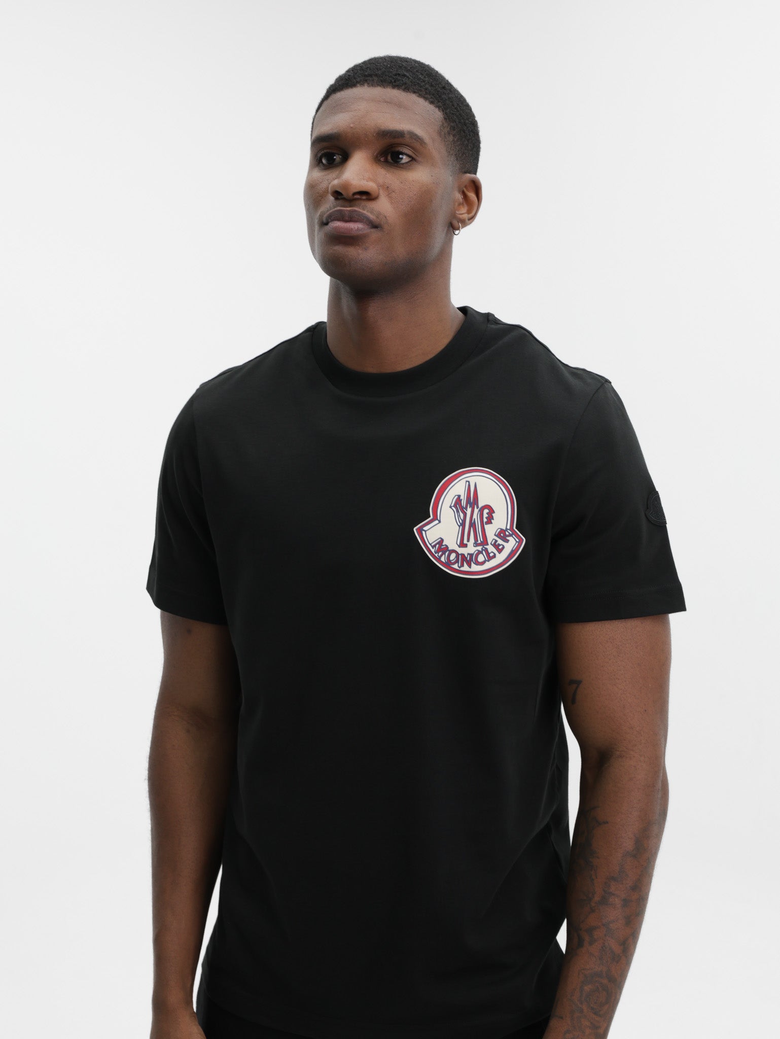 Moncler T-Shirt SS Black - AL Capone Premium