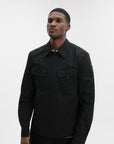 Moncler Shirt Zip Black